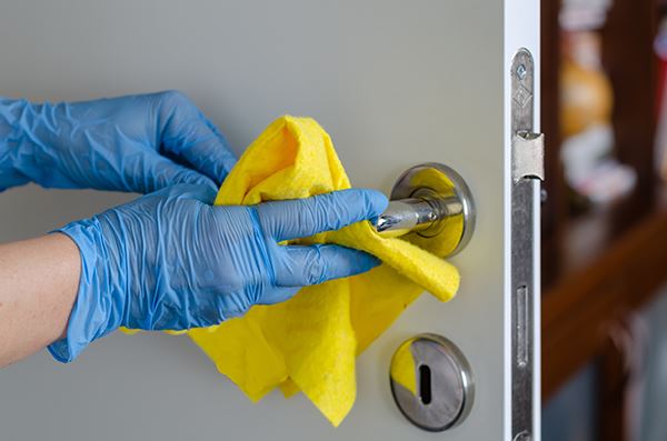 Door Handle Disinfecting